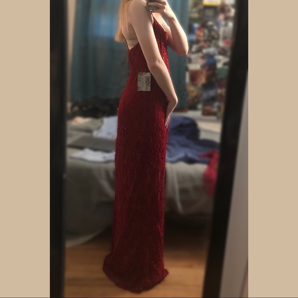 Spanish Beaded Dress with Shawl - Picture 2 of 15